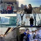 서울,방탄소년단,위드,도시,노래
