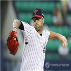 허프,야쿠르트,LG