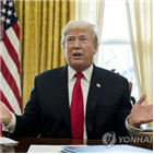 미사일,방어,서명,트럼프,북한