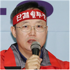 투표,후보,결선,위원장,민주노총,교섭