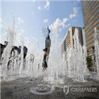 대장균,분수대,물놀이,경기도