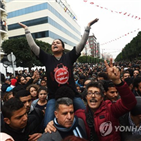 튀니지,시위대,시위,대규모,도시,긴축정책,반정부시위,정부,샤히드