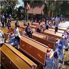 노인,선물,캄보디아