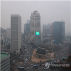 농도,시행,초미세먼지,미세먼지,서울