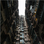 홍콩,주택,거주