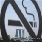 담배,싱가포르,소지,금지