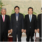 국회,원내대표,의장,만찬,여야