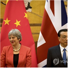 중국,영국,총리,메이,규모,경협,협력,분야,양국,프랑스