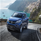 수출,렉스턴,쌍용차