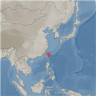 발생,지진,규모,대만,상황