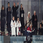 개막식,김여정,남북한,보도,악수,북한,대통령,올림픽,역사,입장
