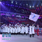 남북선수단,소식,평창올림픽,중국,주요,개막식