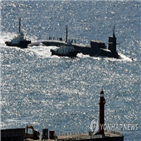 사세보,기항,잠수함