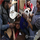 주민,시리아,시리아군,사람,지역,현지,동구타에,폭격,지하실,어린이