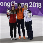 중국,한국,여자,금메달