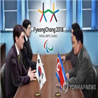 남북,평창패럴림픽,예술단,북한