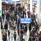 인천공항,여객,이용,선수단,공사,이용객