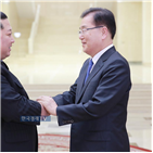 만찬,김정은,접견,국무위원장