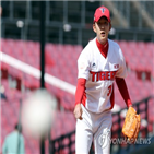 박정수,좌타자,커브,시범경기