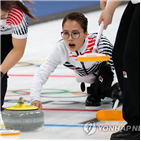 컬링세계선수권,중국,한국,김은정,평창동계올림픽