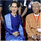 대통령,미얀마,수치
