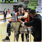 오세근,발목,인삼공사