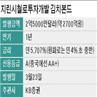 기업,중국,국내,발행,채권,김치본드,한국