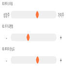 점수,기록,종목,위치,정다운