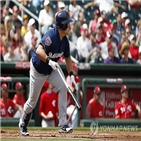 최지만,밀워키,메이저리그,단장,감독,매체