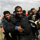 이스라엘군,팔레스타인,가자지구,총격
