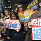 아베,국회의사당,도쿄,시민단체
