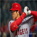 오타,카드,오타니,야구,미국,선발