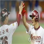 김하성,장원준,경기,타자