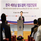 베트남,코레일,철도,관계자,참석