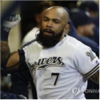 테임즈,홈런,신시내티