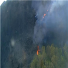 헬기,산불,철수,일몰