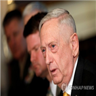 북한,장관,낙관론,매티스,국방부,한반도