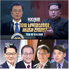 토론,한반도,남북정상회담,MBC