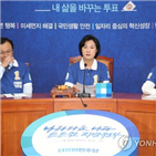 한국당,지방선거,결의안,공동선대위원장,북미회담