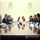 라브로프,북한,해결,장관,러시아,한반도