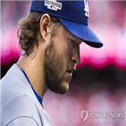 커쇼,허리,다저스