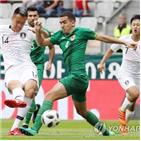 전반,슈팅,볼리비아,김신욱,이용