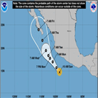 멕시코,허리케인,시속,세력,버드