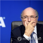 블라터,푸틴,러시아,FIFA,대통령