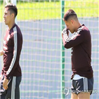 멕시코,선수,훈련,감기