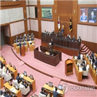 의장단,부산시의회,후보,투표