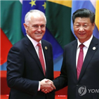 호주,중국,법안,내정간섭,호주달러,기부,외국