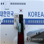 전용기,대통령,국방부,기종