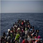 난민,이탈리아,지중해,입항,구조,금지