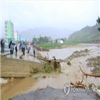 폭우,피해,북한,강수량,11일